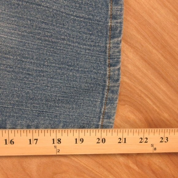 HANNAH Becky Capri Skimmer Jeans Womens Sz 10 Comfort Stretch Denim Bermuda Crop - Picture 13 of 15